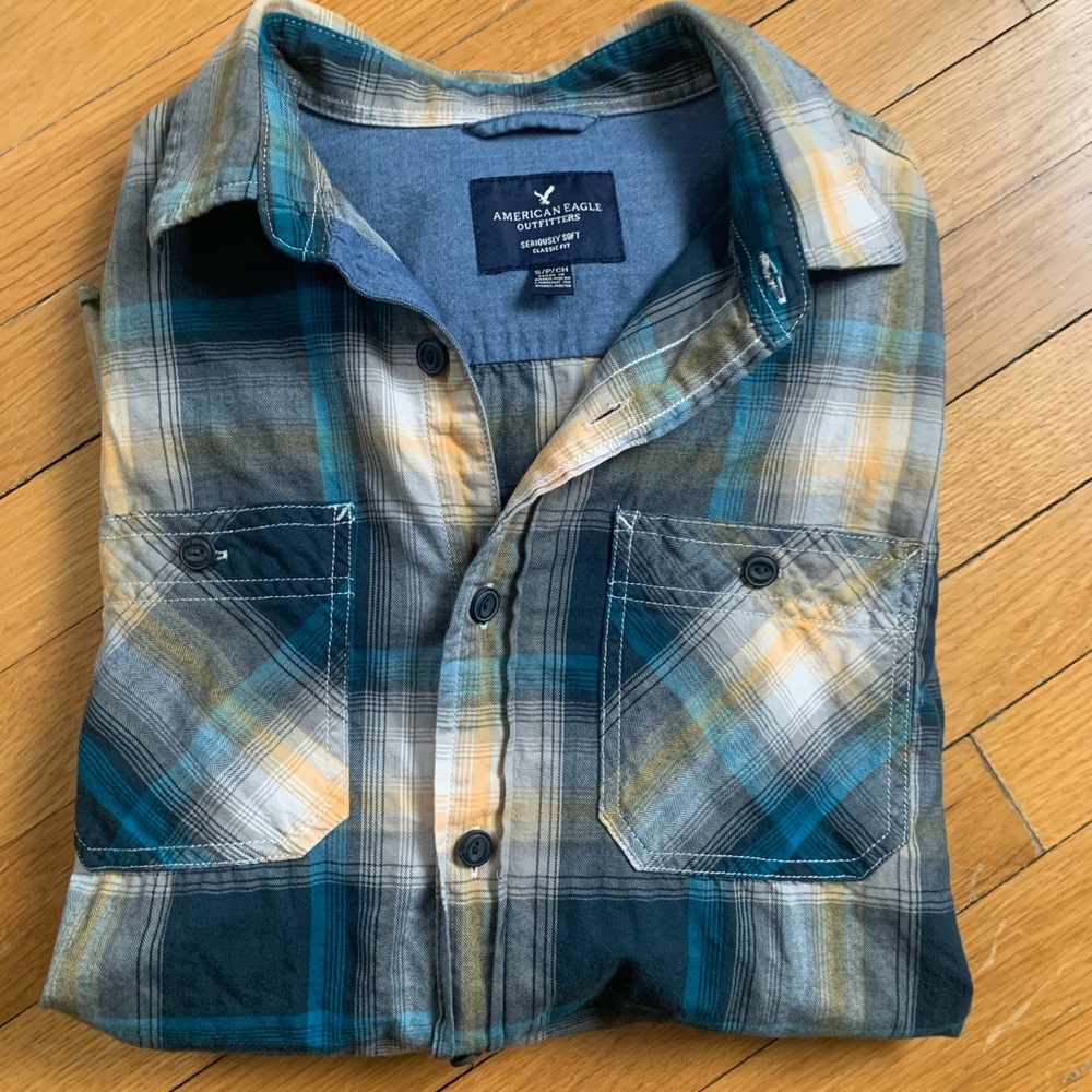 American Eagle Seriously Soft Classic LS shirt